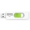 ADATA Flash Disk 128GB UV320, USB 3.1 Dash Drive, bílá/zelená