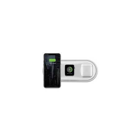 WG - Bezdrátová nabíječka stolní 22,5W, Fast Wireless Charger, bílá