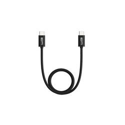 WG - Datový kabel Type-C to Type-C / 1m / 3A / black