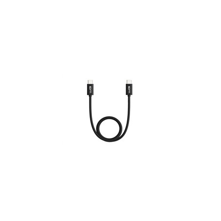 WG - Datový kabel Type-C to Type-C / 1m / 3A / black