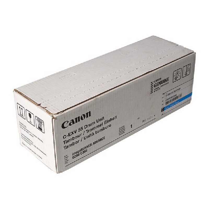 Canon originální válec C-EXV55 C, 2187C002, cyan, 45000str.