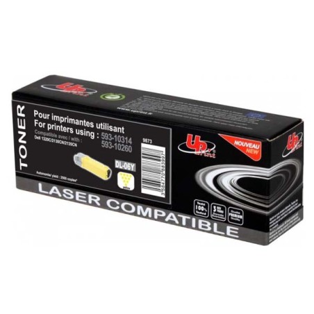UPrint kompatibilní toner s Dell 593-10314, D.2130Y, yellow, 2500str., high capacity