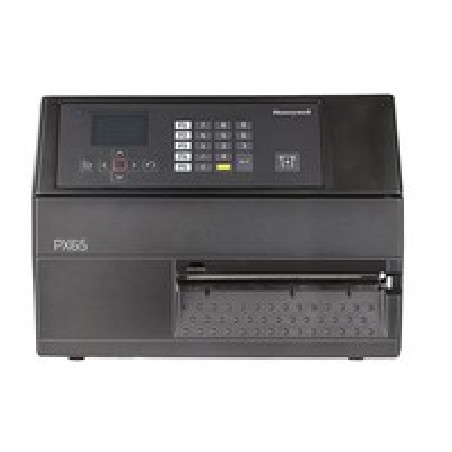 PX65A, Ethernet, Rewinder + label taken sense,TT 203 DPI, US & EU Power Cord