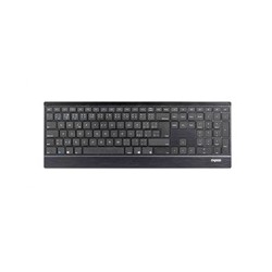 RAPOO klávesnice E9500M Multi-mode Wireless Ultra-slim Keyboard Black
