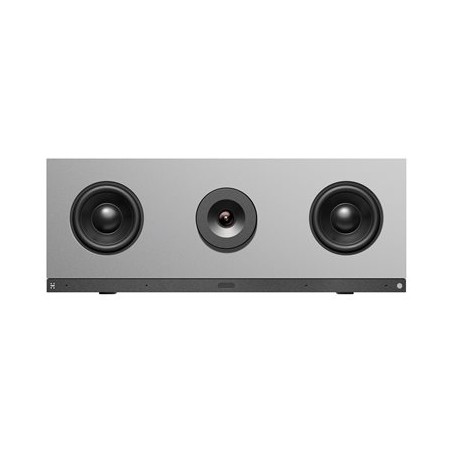 Huddly - Přední panel zařízení pro video konference - snap-on - clear aluminum
