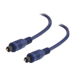 C2G Velocity - Digitální audio kabel (optický) - TOSLINK s piny (male) do TOSLINK s piny (male) - optické vlákno
