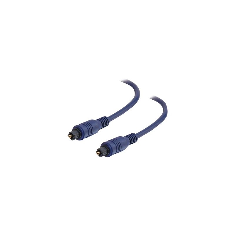 C2G Velocity - Digitální audio kabel (optický) - TOSLINK s piny (male) do TOSLINK s piny (male) - optické vlákno