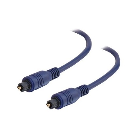 C2G Velocity - Digitální audio kabel (optický) - TOSLINK s piny (male) do TOSLINK s piny (male) - optické vlákno