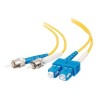 C2G ST-ST 9/125 OS1 Duplex Singlemode PVC Fiber Optic Cable (LSZH) - Síťový kabel - jednoduchý režim ST (M) do jednoduchý režim