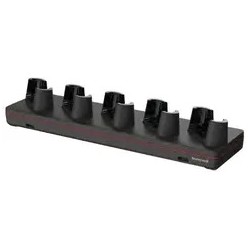 Honeywell CT70 5-bay charging base, power cord, up to 5pcs of CT70 with or w/o boot, power supply