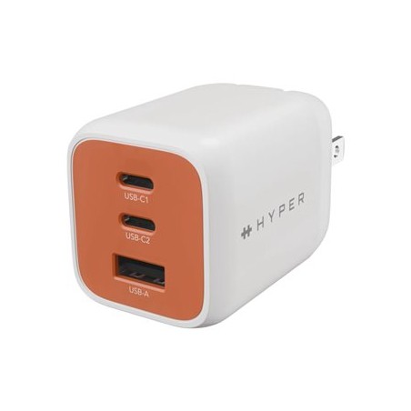 HYPERHYPERJUICE FLEX 65W GAN/CHARGER - ORANGE