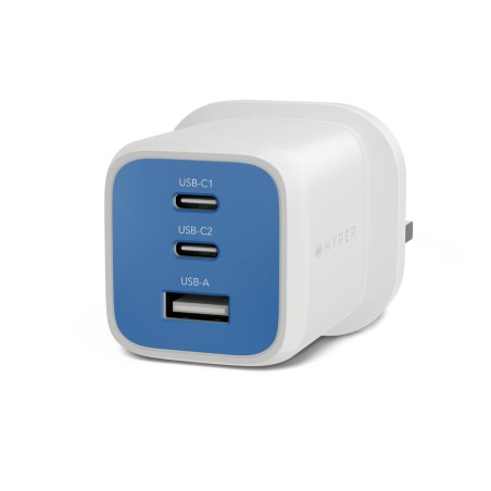HYPERHYPERJUICE FLEX 65W GAN/CHARGER - BLUE