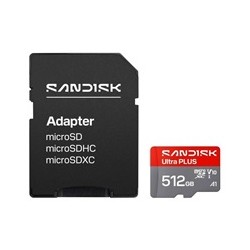 Sandisk Ultra PLUS micro SDXC karta 512GB UHS-I, V10, U1, C10, (200MB/s)