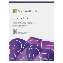 Microsoft 365 Pro rodiny CZ (1rok)