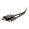 C2G 6ft Mini DisplayPort to HDMI Adapter Cable - Mini DP Male to HDMI Female - Black - Kabel adaptéru - kompatibilní s TAA