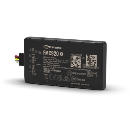 Teltonika Telematics FMC920, GPS smart tracker s Bluetooth a 4G LTE Cat 1