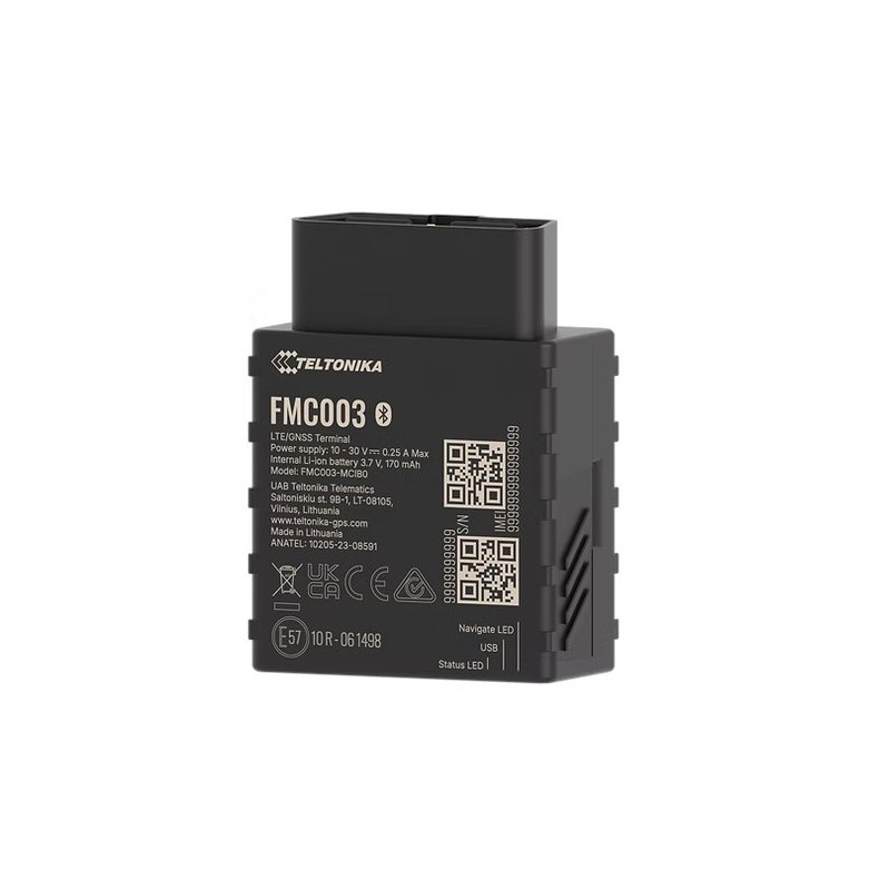 Teltonika Telematics FMC003, Automobilový OBD GPS tracker s Bluetooth a LTE Cat 1