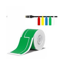 Niimbot štítky na kabely T 25x76mm 200ks Zelené pro B21, B21S, B3, B1S