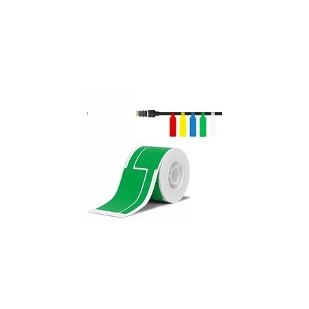 Niimbot štítky na kabely T 25x76mm 200ks Zelené pro B21, B21S, B3, B1S