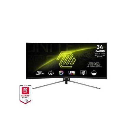 MSI MAG/345CQR/34"/VA/wQHD/180Hz/1ms/Černá/3R