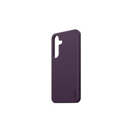 CARE by PanzerGlass - Zadní kryt pro mobilní telefon - 100% recyklovaný polykarbonát - švestkově purpurová - pro Samsung Galaxy