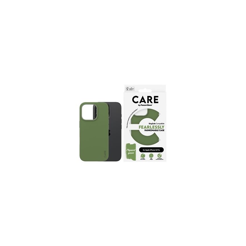CARE by PanzerGlass - Zadní kryt pro mobilní telefon - kompatibilita s MagSafe - termoplastický polyuretan (TPU), polykarbonát