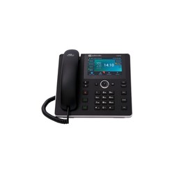 SFB C450HD IP-Phone PoE GbE black with an external power supply black
