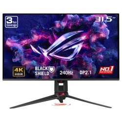 ASUS LCD 32" ROG Swift PG32UCDM3 OLED Gaming monitor, 3840x2160, 4K, Flat, 240Hz, 0,03ms, 99% DCI-P3, HDMI, DP, VESA