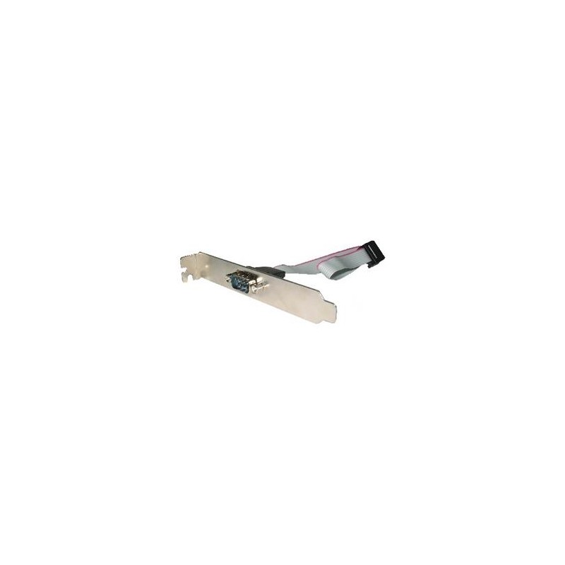 Gembird DB9 serial port receptacle on bracket