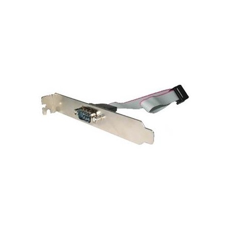 Gembird DB9 serial port receptacle on bracket
