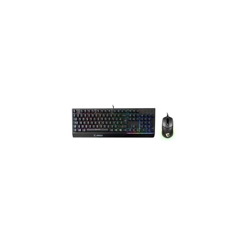 MSI herní set klávesnice s myší VIGOR GK30 COMBO/ drátový/ RGB podsvícení/ USB/ CZ+SK layout