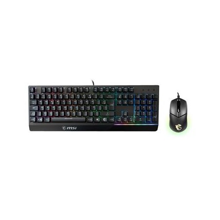 MSI herní set klávesnice s myší VIGOR GK30 COMBO/ drátový/ RGB podsvícení/ USB/ CZ+SK layout
