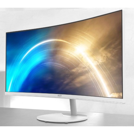 MSI LCD PRO MP341CQW, 34" 3440x1440 Curved, VA, 100Hz, 4ms, VESA 100x100mm, N/A, White