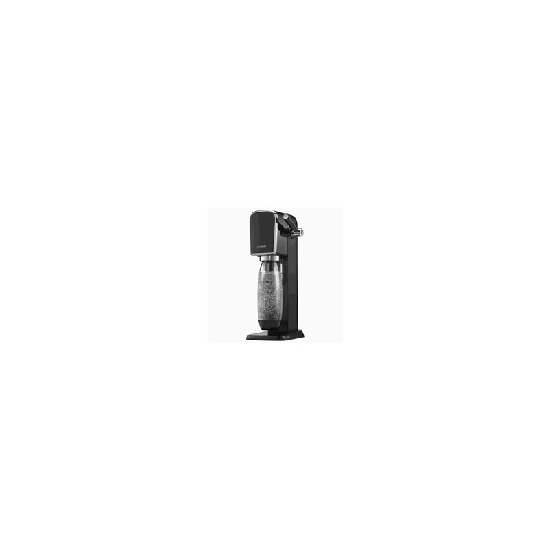 SodaStream ART výrobník sody, mechanický, 1l láhev, bombička s CO2, černý