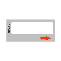 Niimbot štítky RP 12x40mm 155ks White pro D11 a D110