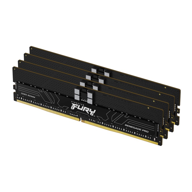 Kingston 64GB DDR5 7200MT/S CL38 DIMM/K4 FURY Renegade Pro Black ECC