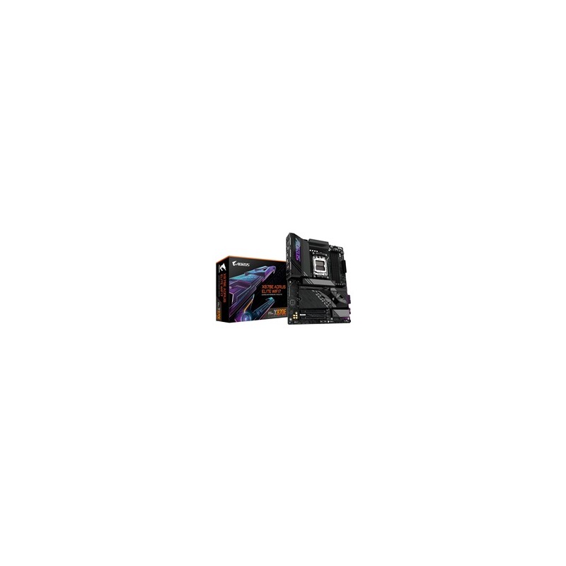 GIGABYTE MB Sc AM5 X870E A ELITE WIFI7, AMD X870, 4xDDR5, 2xHDMI, 2xUSB4, WiFi