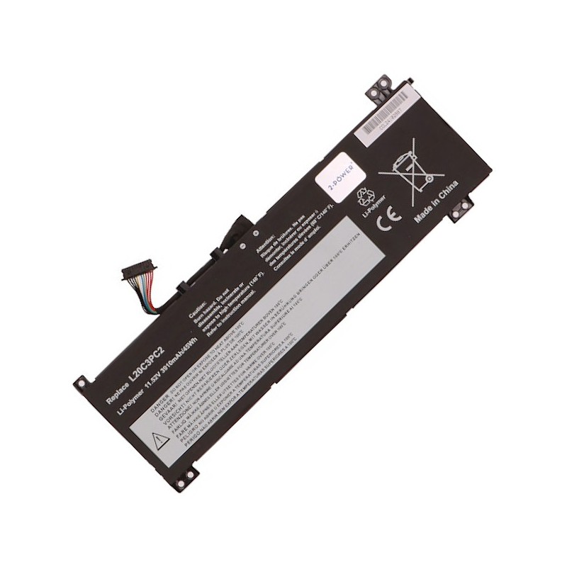 2-POWER Baterie 11,52V 3910mAh pro Lenovo Gaming 3-15ACH6, Lenovo Gaming 3-15IHU6