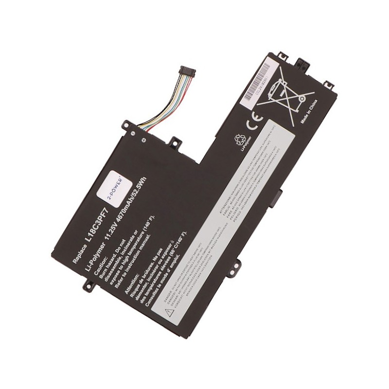 2-POWER Baterie 11,25V 4670mAh pro Lenovo C340-15IWL, Lenovo Flex-15IML, Lenovo S340-15II