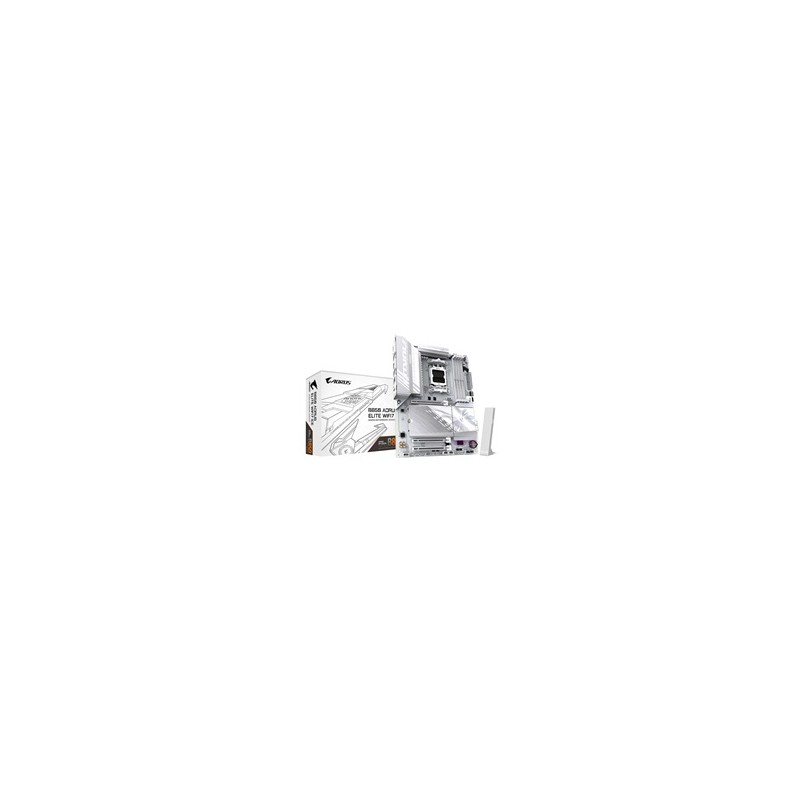 GIGABYTE MB Sc AM5 B850 A ELITE WF7 ICE, AMD B850, 4xDDR5, 1xDP, WiFi, ATX