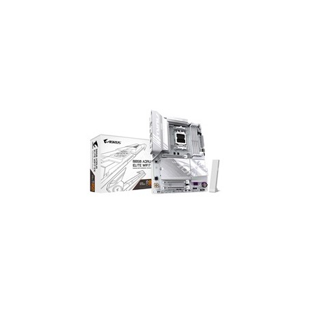 GIGABYTE MB Sc AM5 B850 A ELITE WF7 ICE, AMD B850, 4xDDR5, 1xDP, WiFi, ATX