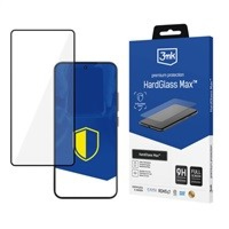 3mk tvrzené sklo HardGlass Max Black pro Xiaomi 15