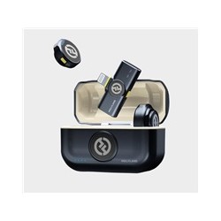 Hollyland Lark M2 Lightning - Wireless Lavalier Microphone with Lightning Plug (Duo,Shine Charcoal)