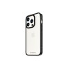 PanzerGlass ClearCase - Zadní kryt pro mobilní telefon - tvrzené sklo, plastový rám, D3O Bio - cerná, pruhledná - pro Apple