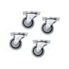 Floor friendly CASTERS 4 SLIM5