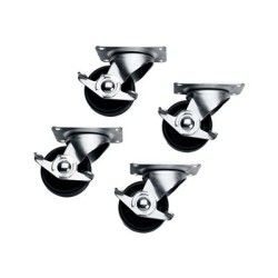 locking SLIM5 CASTERS W/H
