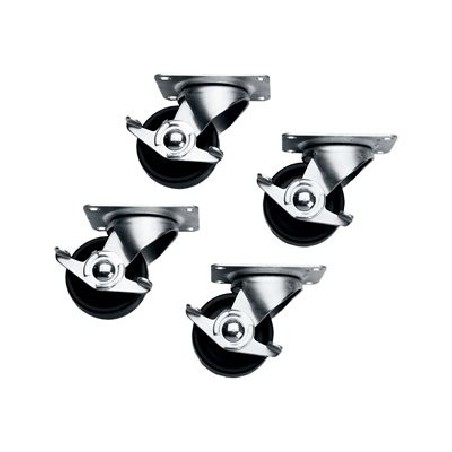 locking SLIM5 CASTERS W/H