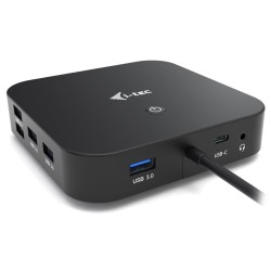 i-tec USB-C HDMI DP Docking Station, Power Delivery 100 W