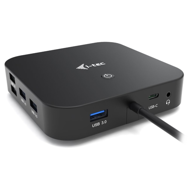 i-tec USB-C HDMI DP Docking Station, Power Delivery 100 W
