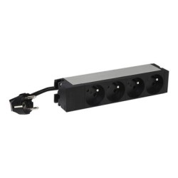 C2G PDU 10P 4X2P+T FR/Belge